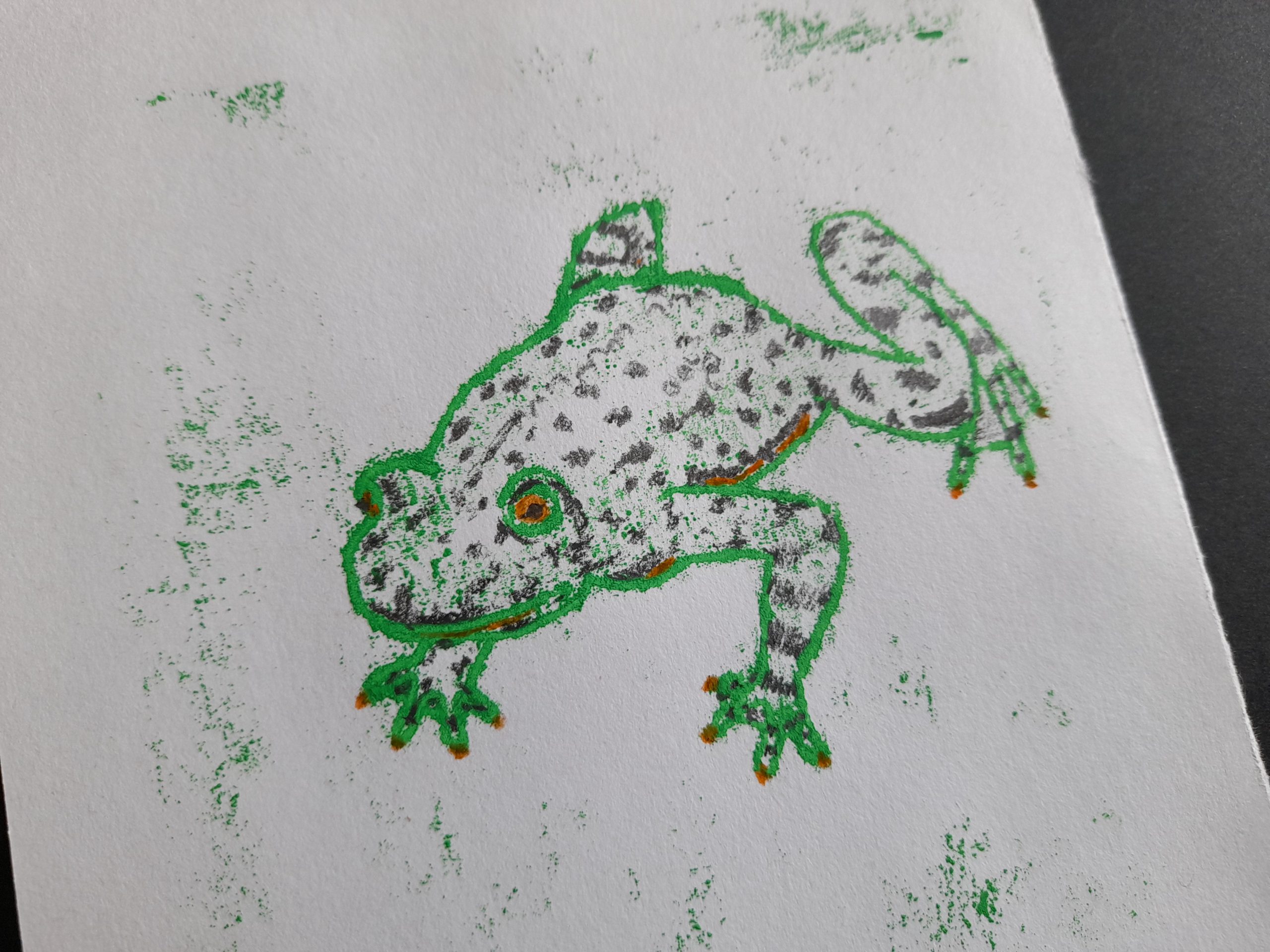 Frog Mono Prints - Image 7