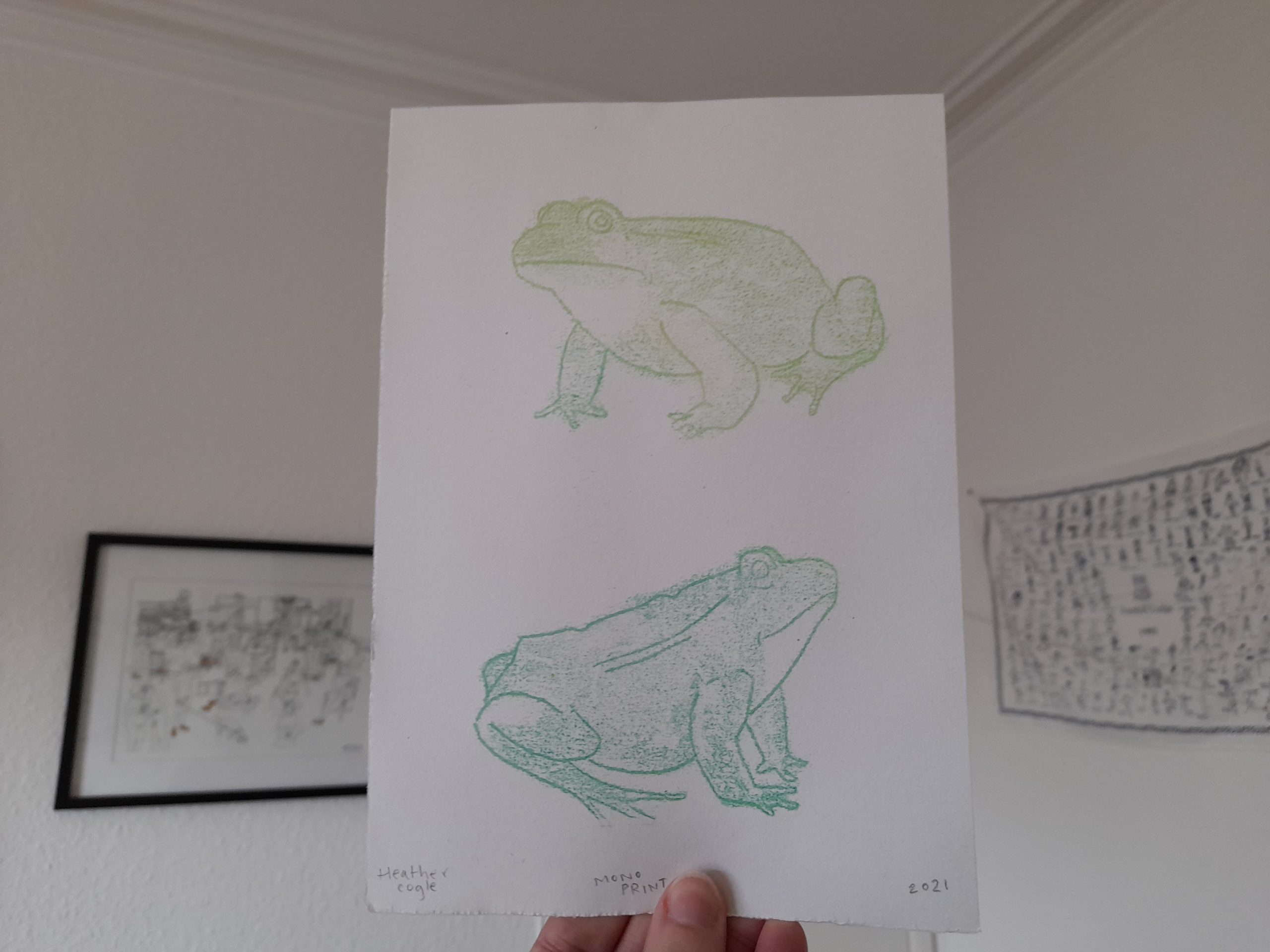 Frog Mono Prints - Image 11
