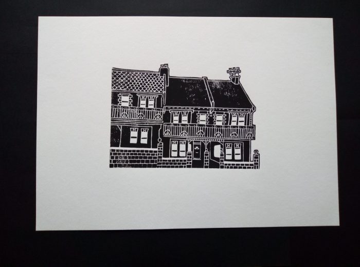 Brighton House Print