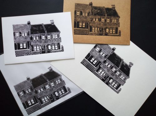 Brighton House Print