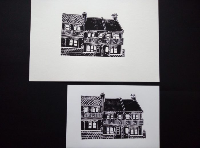 Brighton House Print