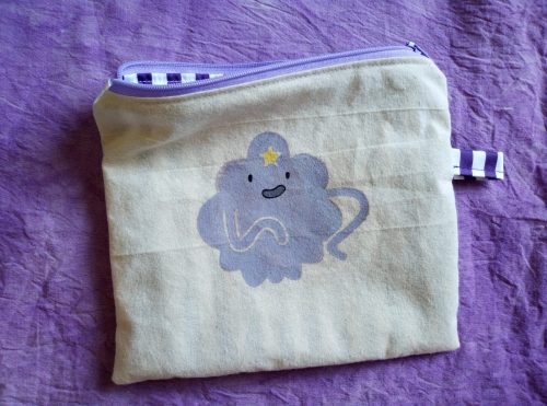 Lumpy Space Princess Zip bag