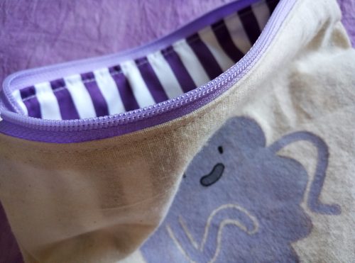 Lumpy Space Princess Zip bag