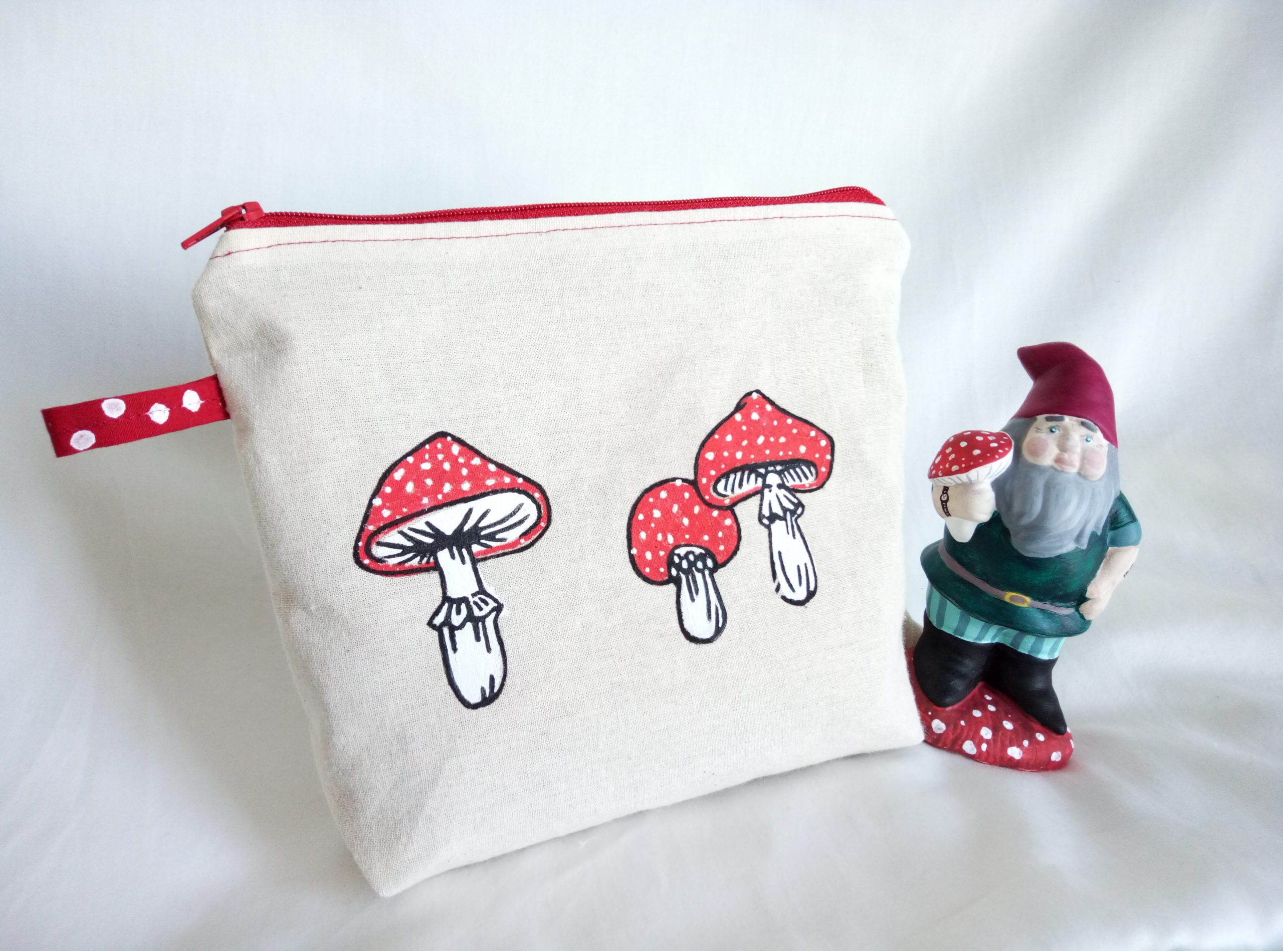 Mushroom Zip Bag