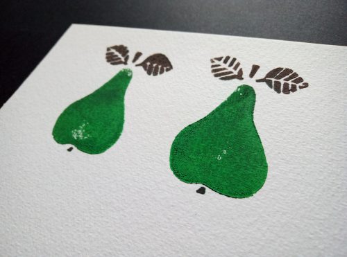 Nice Pear Postcard