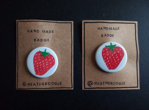 Strawberries Printed Wholesale Tumbler Zipper Bag