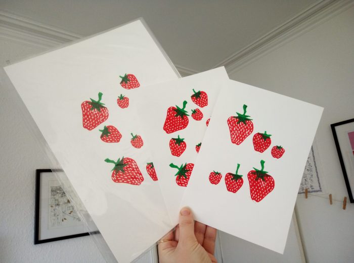 Strawberry Print